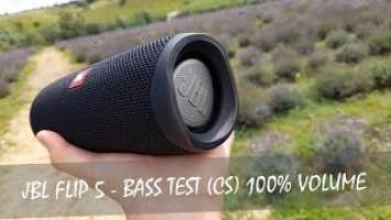 JBL FLIP 5 - BASS TEST (CS) 100% VOLUME