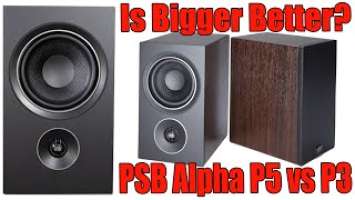 SOUND BATTLE - PSB Alpha P5 vs PSB Alpha P3 [Sound Comparison] Marantz PM7000N "Is Bigger Better?"