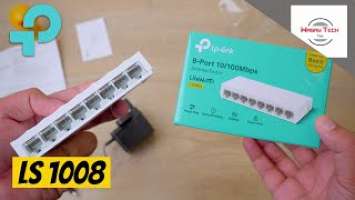 TP Link 8 Port Switch Unboxing & Setup | TP Link 8 Port Network Switch | TP Link LS1008 Switch