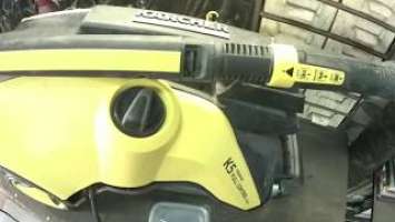 Karcher K5 Full Control Plus первый ремонт