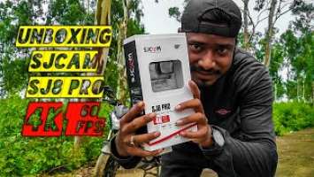 Unboxing SJCAM SJ8 PRO 4K 60fps #RideWithBiplab