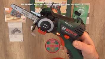 UNBOXING BOSCH Cordless NanoBlade Saw EasyCut 12 - Bob The Tool Man