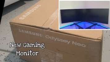 49" Samsung Odyssey Neo G9 | Unboxing | Set-up