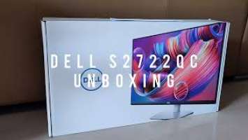 Dell S2722QC 4K Monitor Unboxing Video