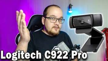 Logitech c922 лучшая вебка для стримера  OBS настройка, правильное освещение, обзор