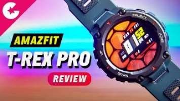 Amazfit T-Rex Pro Smartwatch Review - Best Rugged Smartwatch (2021)