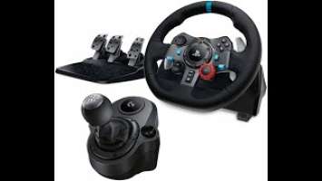 Руль Logitech G29 Driving Force Race Wheel + Коробка передач Logitech G Driving Force Shifter.Часть1