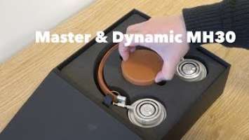 Master & Dynamic MH30 On-ear Headphones Unboxing