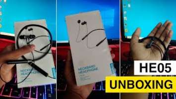 NECKBAND HEADPHONE | LENOVO HE05 | QUICK UNBOXING | SOYA YAMU #Shorts