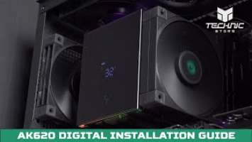 Hướng dẫn lắp đặt Deepcool AK620 DIGITAL Installation Guide