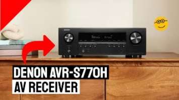 Elevate Your Home Entertainment: Denon AVR-S770H 7.2-Ch. Home Theater AV Receiver Review