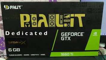 Palit GeForce GTX 1660 Ti StormX Overview