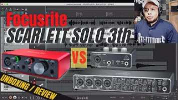 Focusrite | SCARLETT SOLO 3ra (VS) U-PHORIA UM2/ UMC404HD Comparación Preamps | Unboxing & Review