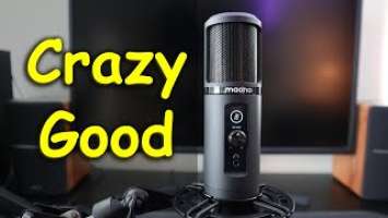 Maono AU-PM422 USB microphone full review & sound test vs AU-903