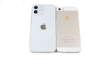 iPhone 12 Mini Size vs iPhone 5S