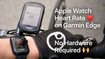 How to Connect Apple Watch Heart Rate to Garmin Edge 540 & Edge 840 (No Extra Hardware Required!)