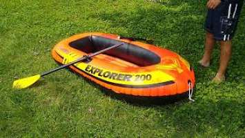 Intex Explorer 200 Boat Set (Aldi)