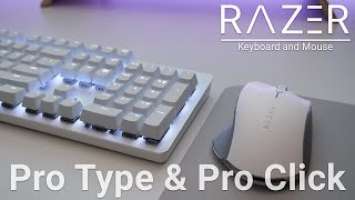 Razer Pro Type and Pro Click Mouse and Keyboard - Unboxing and First Look