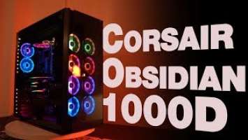 [YJMOD] Corsair Obsidian 1000D Review English Supertower Ultimate PC $10000 Computer