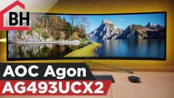 AOC Agon AG493UCX2 Gaming Monitor Review - Wider than wide