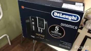 Обзор  кофемашины Delonghi Dinamica ECAM 350.15.B