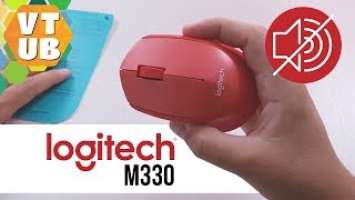 Бесшумная мышка Logitech m330 Распаковка и Тест