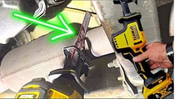 DeWALT ATOMIC Reciprocating DCS369 Brushless Best Compact Sawzall Tool /Diablo Carbide Sawall blade