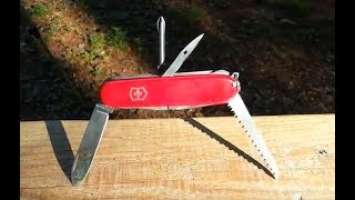 Victorinox Fieldmaster, Swiss Army Knife, It can do REAL work!