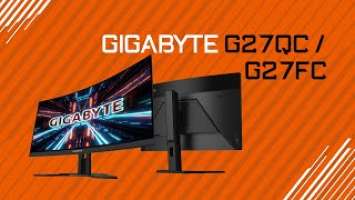 Обзор игровоых монитов GIGABYTE G27QC и GIGABYTE G27FC