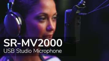 Saramonic  SR-MV2000 USB Multicolor Microphone  | Large Diaphragm Mic With Magnetic Tabletop Stand