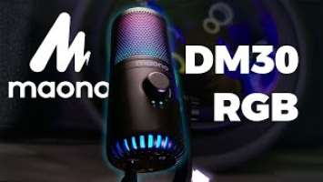 Maono DM30 RGB Microphone Review