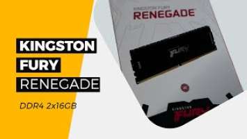 Kingston Fury Renegade DDR4 32GB (2x16GB) - Manual - How to install memory