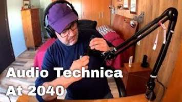 Audio Technica At 2040 -- Review Español Micrófono Dinámico.