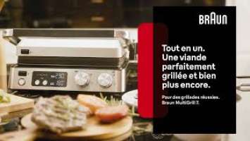 Multigrill 7 de Braun : Découvrez ses performances