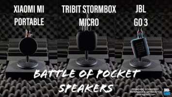 Xiaomi Mi Portable vs. Tribit Stormbox Micro vs. JBL Go 3 - Bluetooth Speakers Sound Test Battle