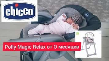 ОБЗОР СТУЛЬЧИКА ДЛЯ КОРМЛЕНИЯ CHICCO Polly Magic Relax от О месяцев  27.10 2020 г.