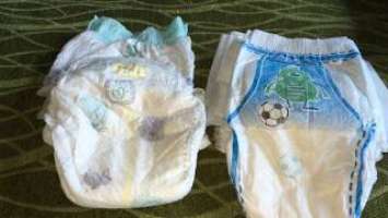 Pampers 360 Cruisers vs Rite Aid Training Pants