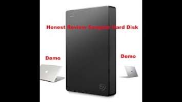 Seagate Basic Portable STJL1000400 1 TB External Hard Disk Drive (HDD)  || Honest Review & Demo