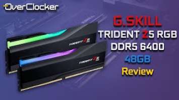 The MOST EPIC - GSKILL TRIDENT Z5 RGB DDR5 6400 - 48GB Review  (It's got that fire for you!)