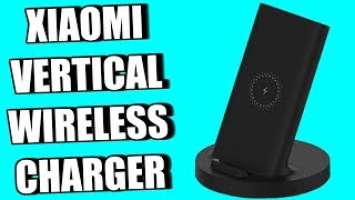 Xiaomi vertical wireless charger 20w обзор / Беспроводная зарядка сяоми