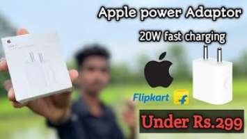 Apple Orginal Power Adapter 20w Only RS.299 In Meesho Unboxing and Review