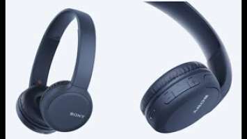 Sony WH-CH510 Wireless Bluetooth Headphone under USD 40, in Blue! Budget Headset, Unboxing & Review.