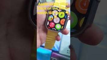 Apple Watch Ultra Titanium Case with Yellow Ocean Band #unboxing Apple watch Ultra yellow unboxing