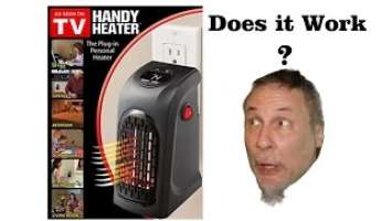 Handy Heater UnBoxing and Review