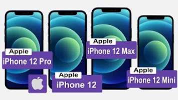 Apple iPhone 12 (Pro), 12 Pro Max, 12 Mini Обзор за 12 минут всех характеристик смартфонов