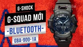 Đập hộp G-Shock G-Squad mới nhất, kết nối Bluetooth GBA-900-1A, trực tiếp tại Bello!