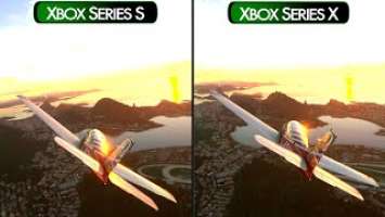 Microsoft Flight Simulator - Xbox Series X|S - Comparison & FPS