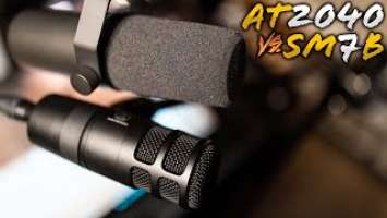 AUDIO TECHNICA AT2040 VS SHURE SM7B | TEST & REVIEW