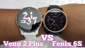 Garmin Venu 2 Plus vs Garmin Fenix 6S + Giveaway Winner