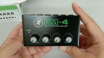 Mackie HM-4 (Unboxing)